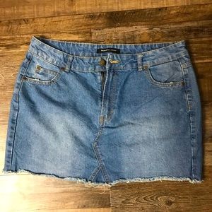 Bluenotes jean skirt